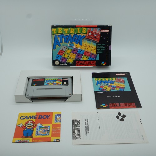 Tetris attack super - tetris, nintendo