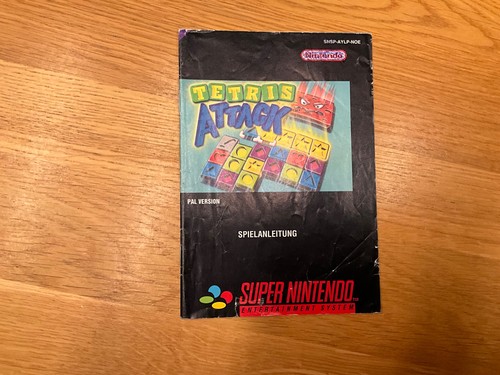 Super nintendo tetris - nintendo, attack