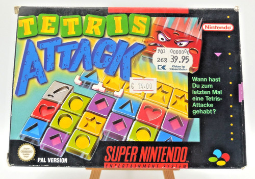 Tetris attack super nintendo - attack,
