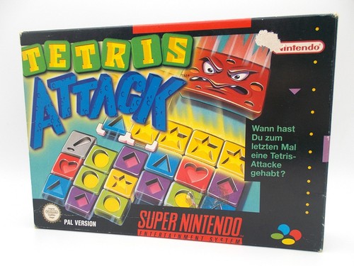 Tetris attack snes - tetris, super