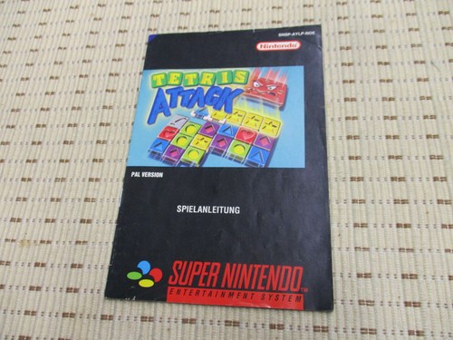 Tetris attack spielanleitung - tetris,
