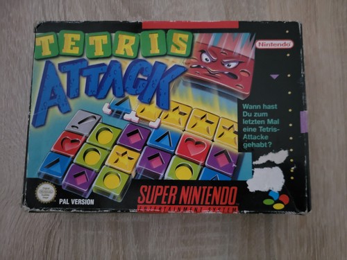 Super nintendo snes - -, tetris